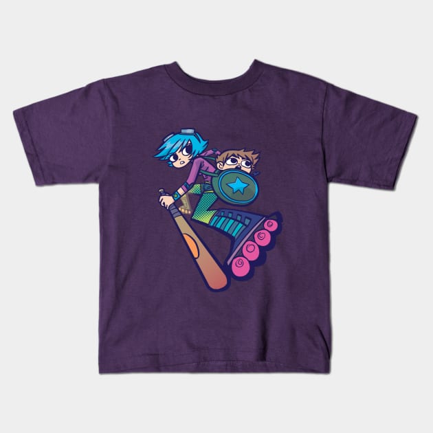 Ramona - Scott Pilgrim Kids T-Shirt by josh.stead